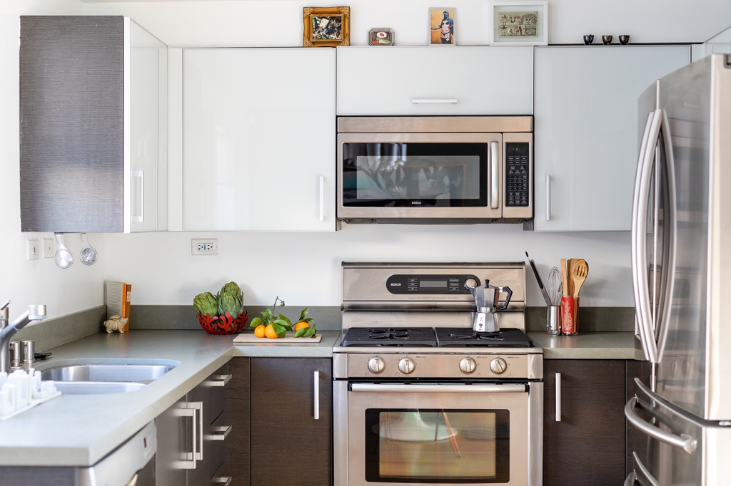 Modern kitchen interior design photography